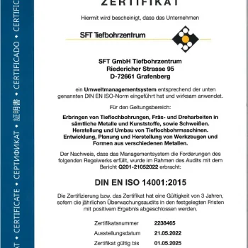 Zertifikat DIN EN ISO 14001_2015 2022_2025